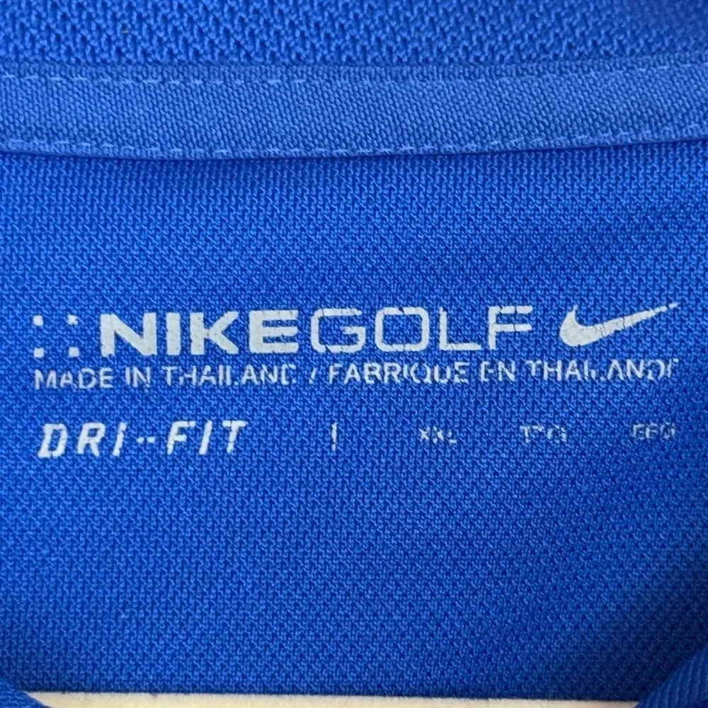 Nike Golf Blue Performance  Polo Shirt XXL